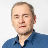 Peter Bleymaier, Mitglied des erweiterten Vorstands, in blauem Hemd